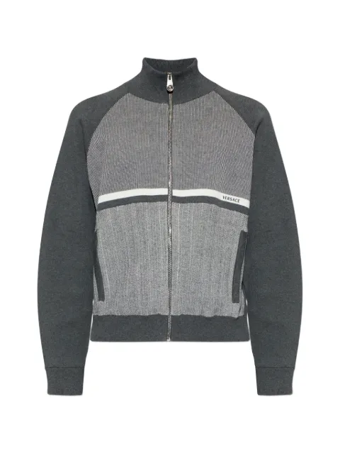 Versace zip-up cardigan Grey 10236251A17417