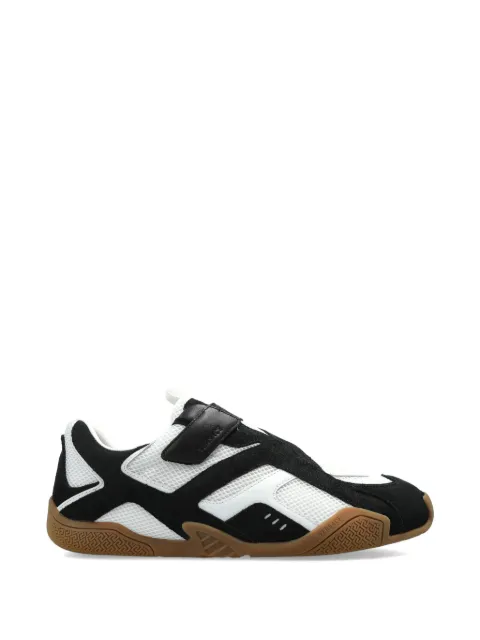 Versace strap panelled sneakers White 10242681A17791