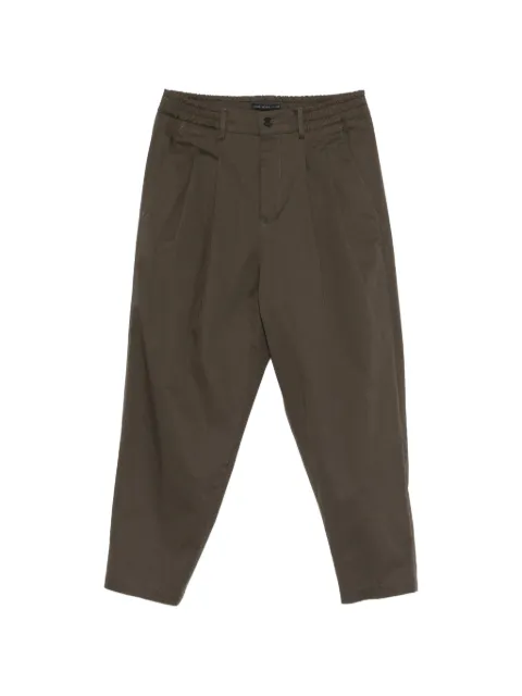 Low Brand pleated trousers Green LP26020