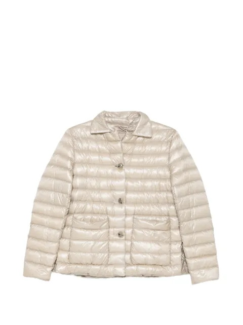 Herno quilted button-up jacket Neutrals PI002215D12017Z