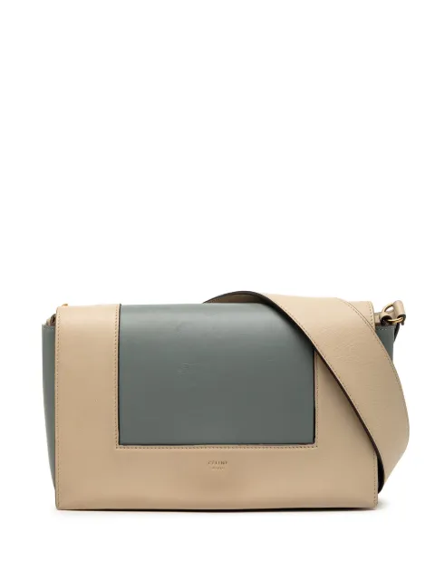Celine Pre-Owned 2018 Leather Frame shoulder bag Blue B6JH0Y9SJOU3OZNG