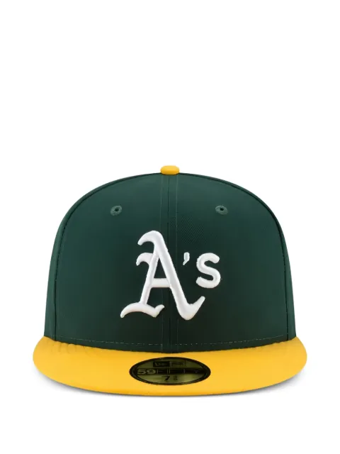 NEW ERA CAP MLB Oakland Athletics Authentic embroidered-logo baseball cap Green 70361054