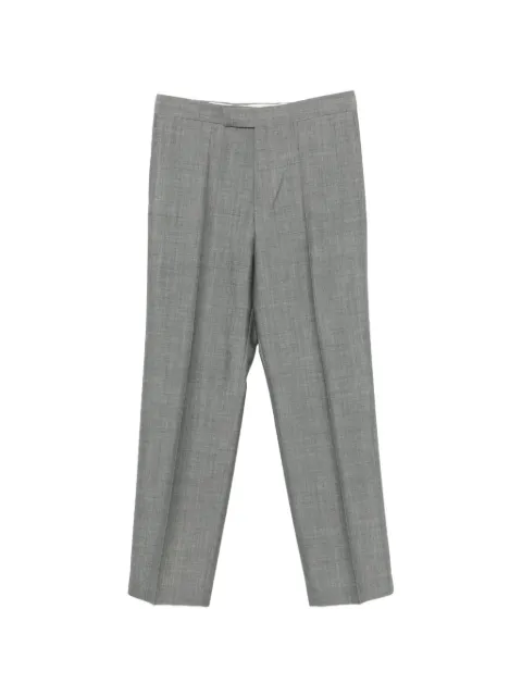 SAPIO pressed-crease mohair trousers Grey SS26N10