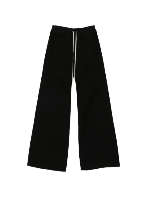 Rick Owens DRKSHDW drawstring wide-leg trousers Black DU01F4393CVS