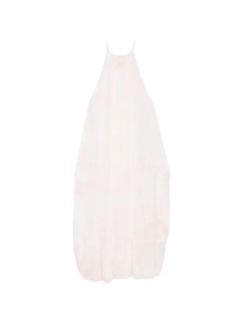 CFCL plissé sleeveless midi dress Pink CF011KH061GP00