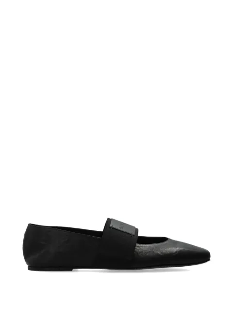 Givenchy Tonal elasticated-strap ballet flats Black BE5017E2J0