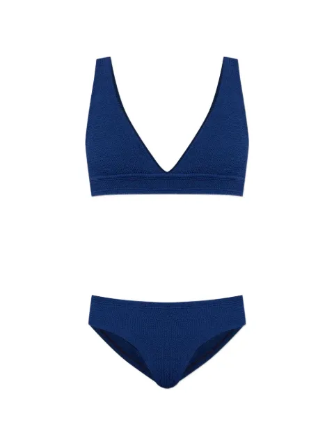 Hunza G Angel crinkle bikini Blue ANGELBIKINIACRINKLE