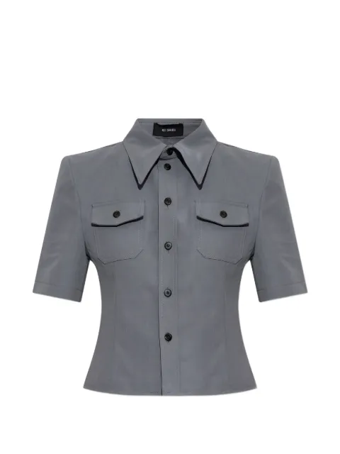 Willy Chavarria Chavela button-up shirt Grey WCSHT0059
