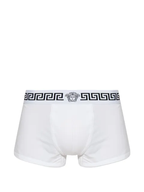 Versace cotton-jersey trunks White 10242261A17881