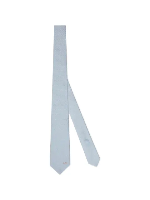 Gucci patterned tie Blue 8533564E6484900