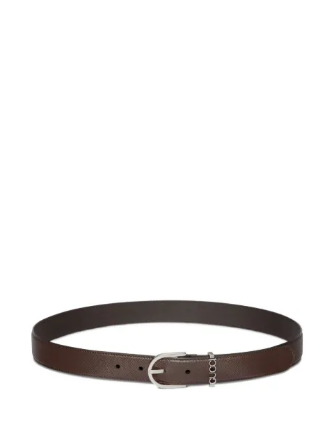 Gucci logo-buckle belt Brown 854810AAFIW2140