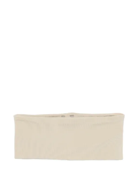 Rick Owens Temple bandeau top Neutrals RO01F6148JSV