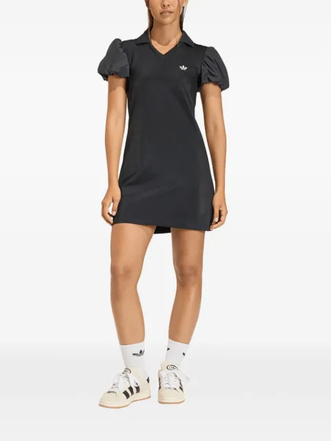 adidas balloon-sleeve dress Black KD0302