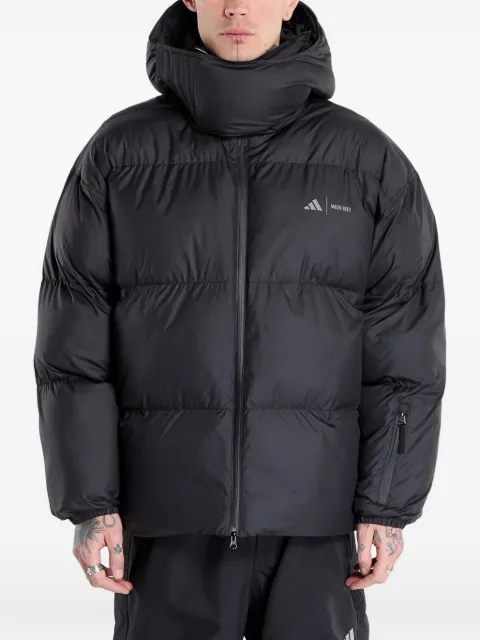adidas x Moon Boot hooded puffer jackets Black JM8920