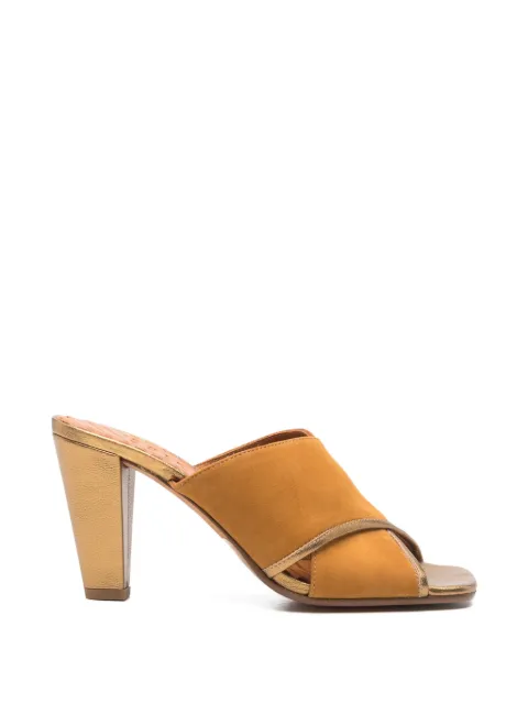Chie Mihara criss cross mules Neutrals LUYLA