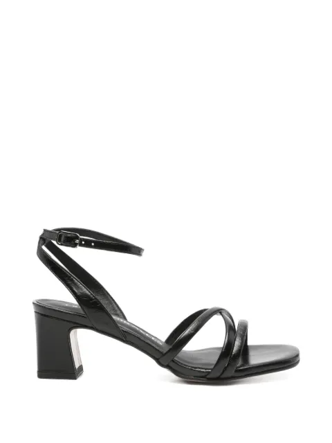 Pedro Miralles square-toe sandals Black 18115