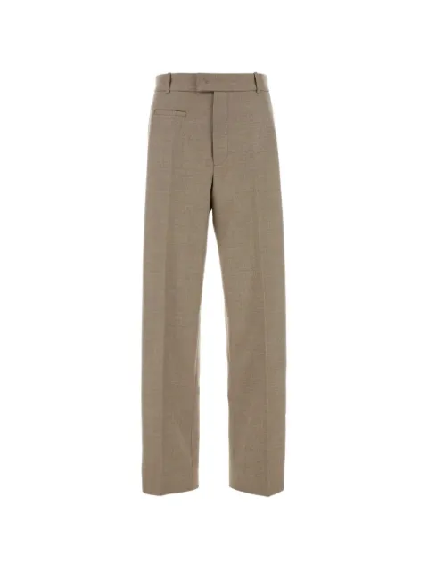Orlane pressed-crease trousers Neutrals UNISEXLOROPIANAWOOL