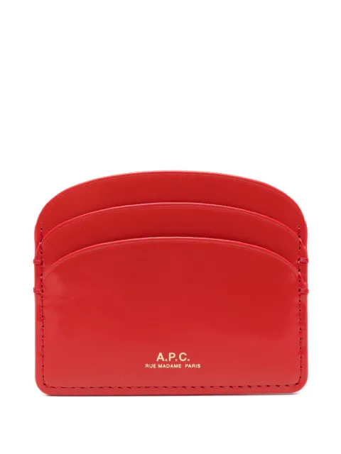 A.P.C. cardholder wallet Red PXCBTF63270