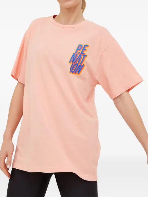 P.E Nation short-sleeve T-shirt Orange 22PE3T309