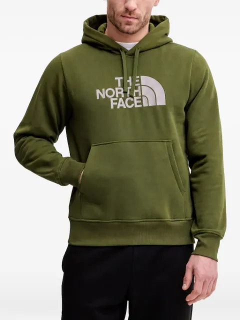 The North Face logo-print hoodie Green NF0A89EMMVI1
