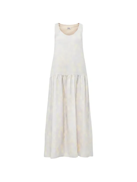 Drykorn Arleen floral-print tiered maxi dress Neutrals 15229560705