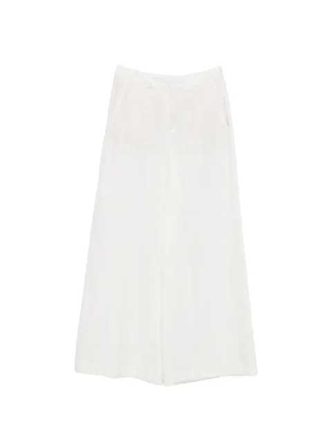 Drykorn wide-leg tailored trousers White 12611580840