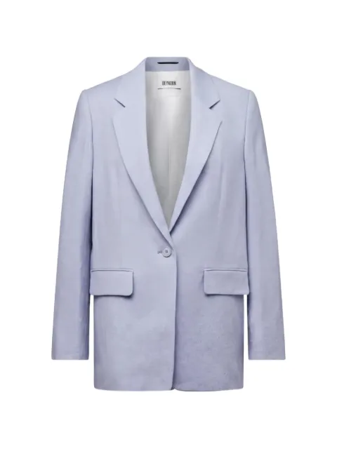 Drykorn single-breasted notched-lapel blazer Blue 12603982285