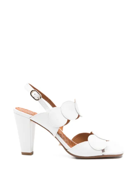 Chie Mihara scalloped lurana sandals White LURANA