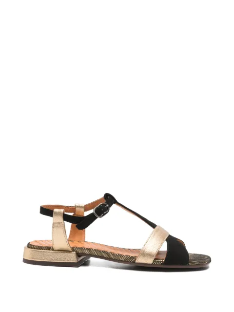 Chie Mihara T-strap sandals Gold TOMEN
