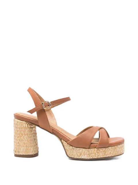 Pedro Miralles leather sandals Neutrals 18168