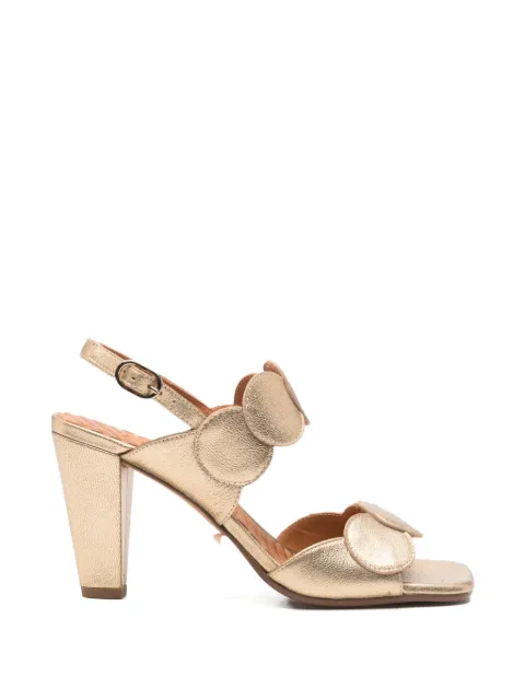 Chie Mihara circle strap sandals Gold LURANA
