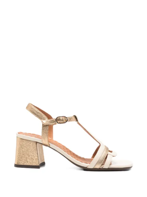 Chie Mihara T-bar strap sandals Gold LILUCE