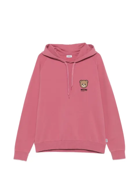Moschino bear hoodie Pink A17054409