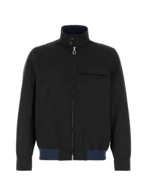 Paltò zip up jacket Black B62PUARTUCOR