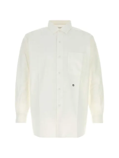 Nanamica Pocket logo shirt Neutrals S26SG082E