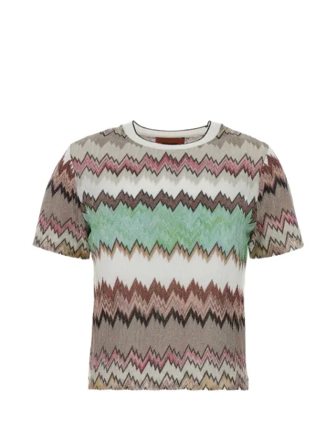 Missoni short-sleeve T-shirt Neutrals DS26SL01BR014W