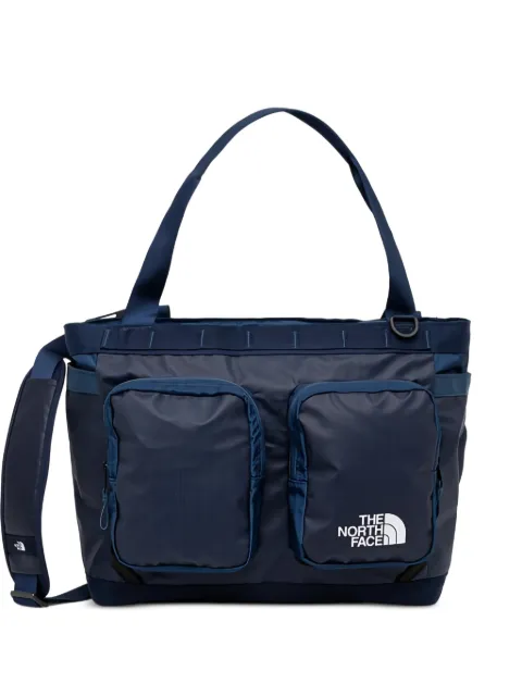The North Face Base Camp Voyager front-pockets tote bag Blue NF0A81BM9261