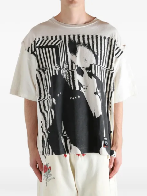 RRR123 Moda Apocrypha Quad Tee graphic-print T-shirt White MDAQSS90
