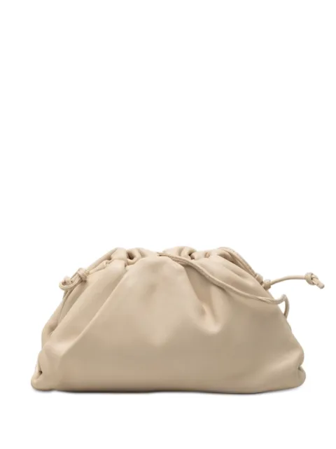 Bottega Veneta Pre-Owned 2012-2025 Lambskin The Mini Pouch crossbody bag Brown PNSNU9KB44JLA85K