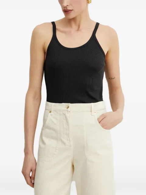 PINKO ribbed tank top Black 105001A2IA