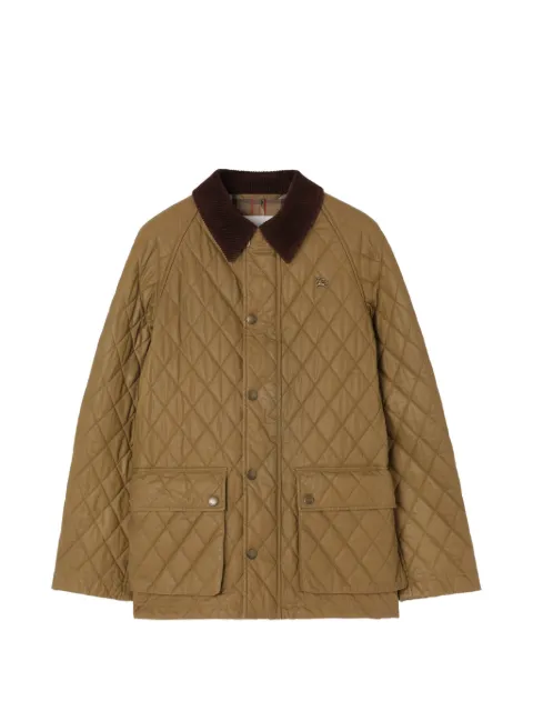 Burberry quilted coated cotton Barn jacket Neutrals 8117757