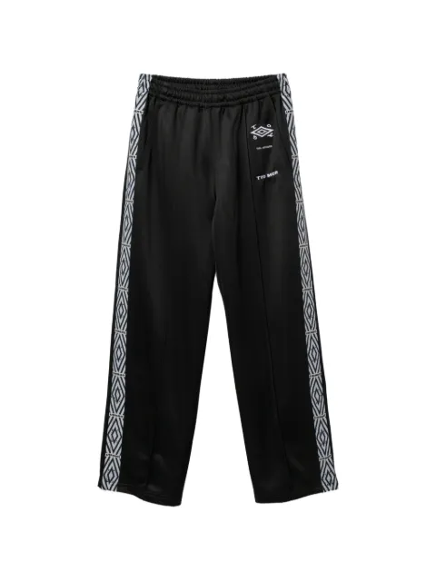 Toga x Umbro logo-embroidered track pants Black TOGPT1JF514MQBKX00M
