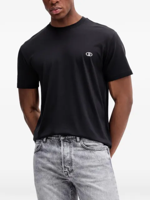 LIU JO logo T-shirt Black QA5174J4805