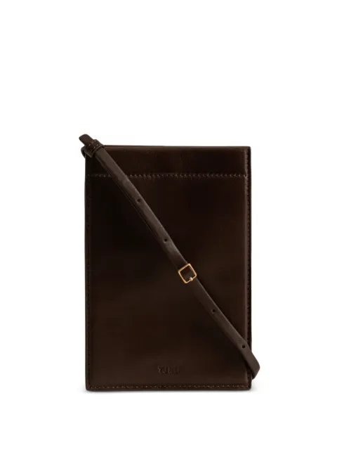 Yu Mei Georgie leather cross body bag Brown 09421034805361