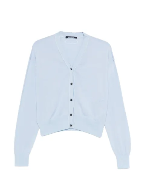 Jacquemus The J cardigan Blue CDW00827AK00299