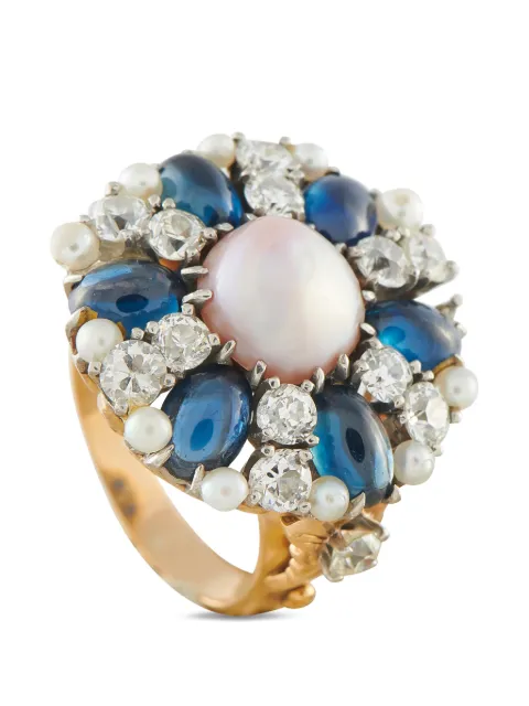 LB Exclusive multi-stone ring Gold MF21030226