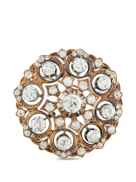 LB Exclusive diamond brooch Pink MF39030226