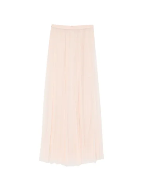 Forte Forte elastic-waist maxi skirt Pink 14887MYSKIRT