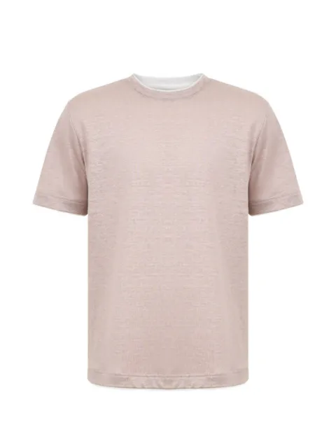 Eleventy short-sleeved T-shirt Pink M75TSHM07TES0M241