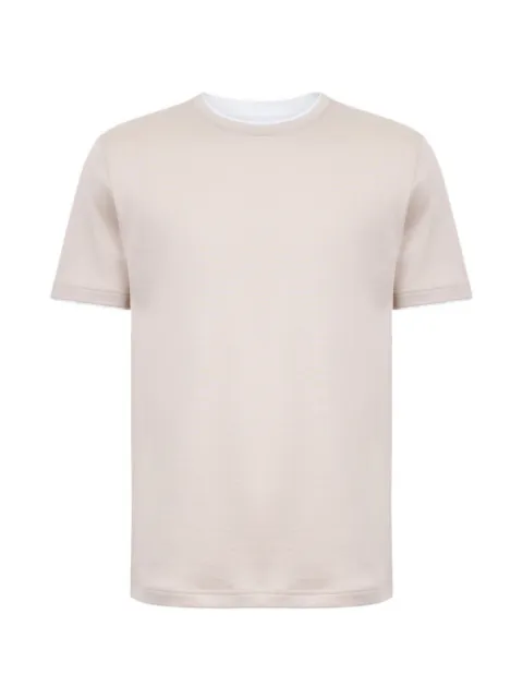 Eleventy crew-neck T-shirt Neutrals M75TSHJ01TES0M237